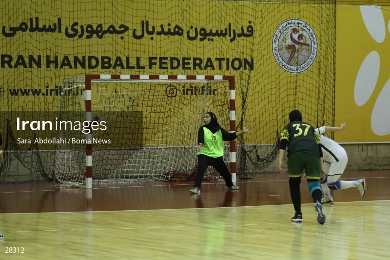 Sang Ahan Bafq is the champion of Iran Women's Premier Handball League