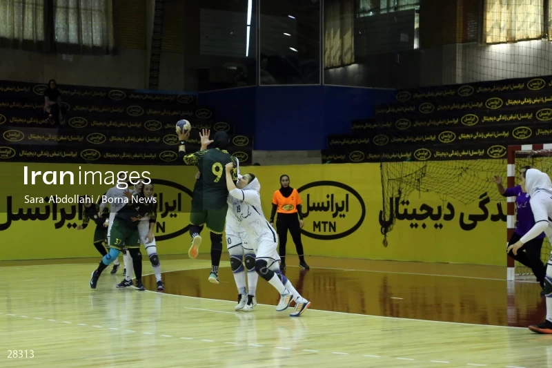 Sang Ahan Bafq is the champion of Iran Women's Premier Handball League