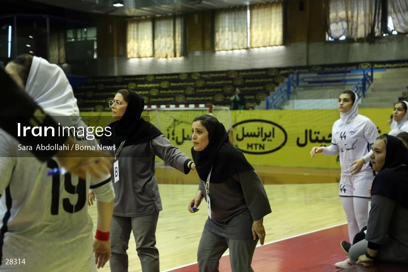 Sang Ahan Bafq is the champion of Iran Women's Premier Handball League