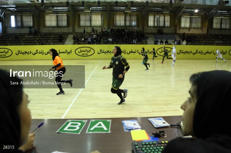 Sang Ahan Bafq is the champion of Iran Women's Premier Handball League