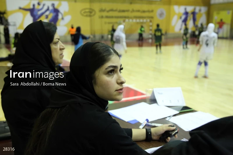 Sang Ahan Bafq is the champion of Iran Women's Premier Handball League