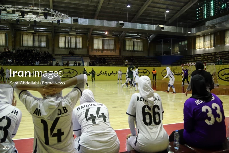Sang Ahan Bafq is the champion of Iran Women's Premier Handball League
