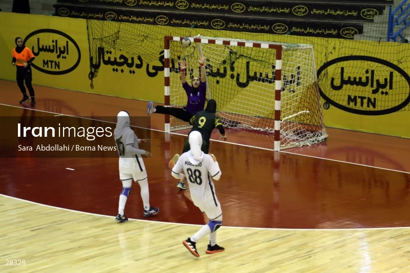 Sang Ahan Bafq is the champion of Iran Women's Premier Handball League