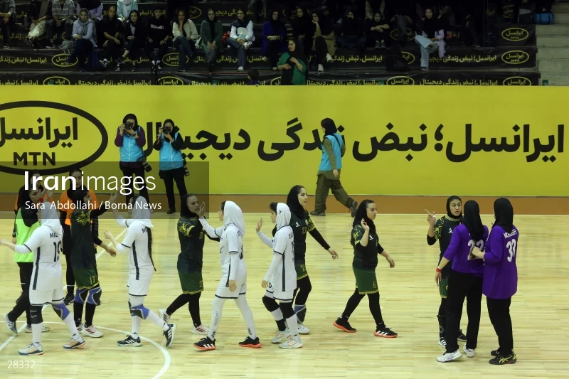 Sang Ahan Bafq is the champion of Iran Women's Premier Handball League