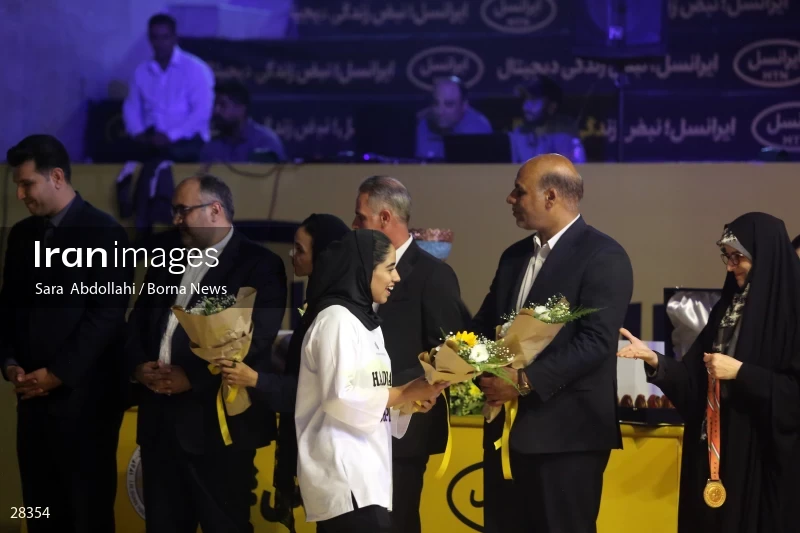 Sang Ahan Bafq is the champion of Iran Women's Premier Handball League