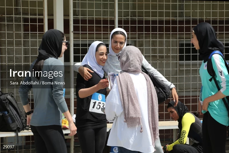 Tehran Grand Prix women's track and field competition