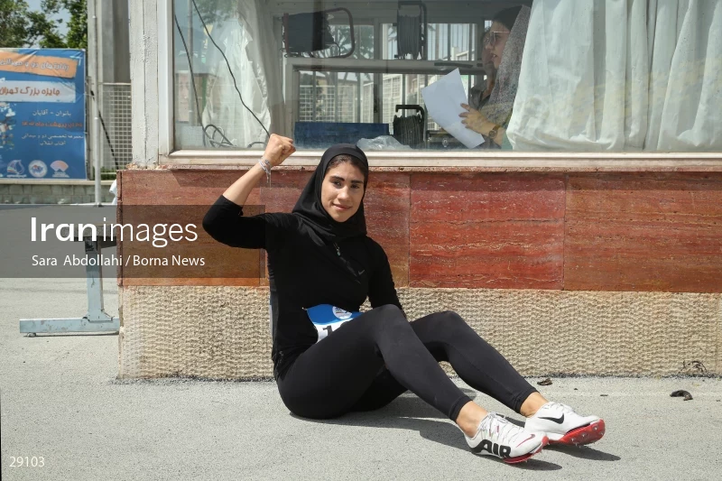Tehran Grand Prix women's track and field competition