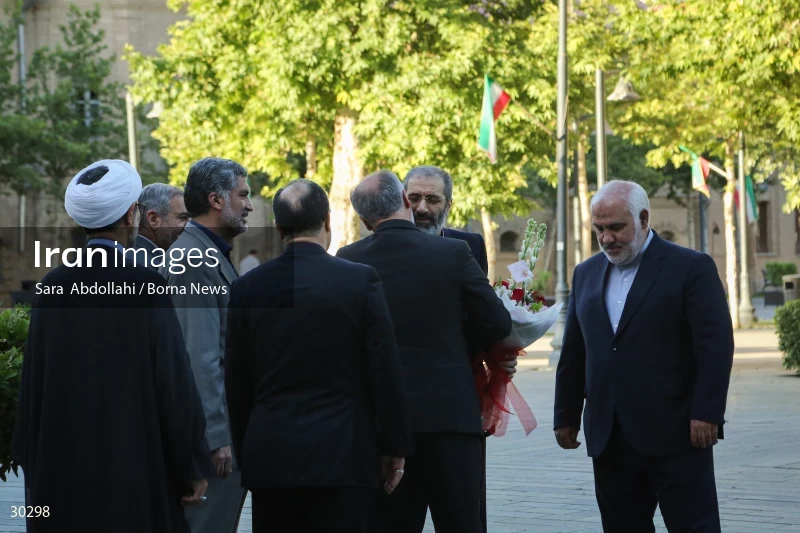 The meeting of the released Iranian diplomat Asadollah Asadi with the Minister of Foreign Affairs