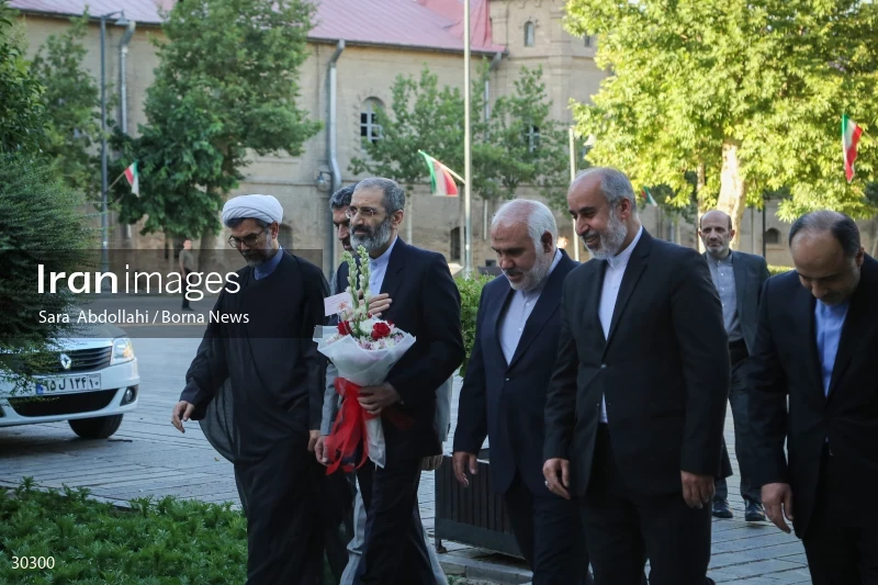 The meeting of the released Iranian diplomat Asadollah Asadi with the Minister of Foreign Affairs
