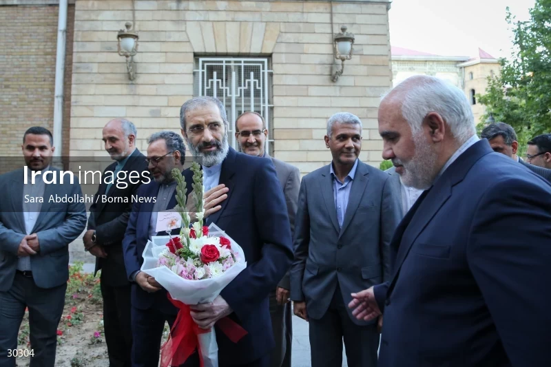 The meeting of the released Iranian diplomat Asadollah Asadi with the Minister of Foreign Affairs