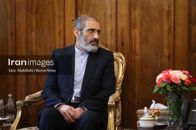 The meeting of the released Iranian diplomat Asadollah Asadi with the Minister of Foreign Affairs