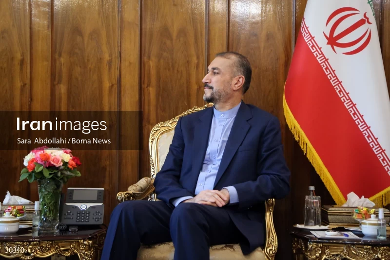 The meeting of the released Iranian diplomat Asadollah Asadi with the Minister of Foreign Affairs