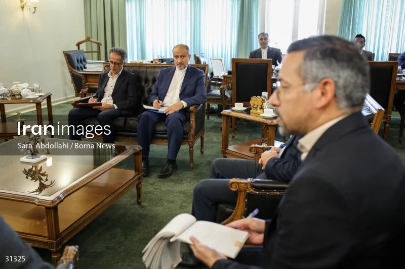 Meeting of the Ministers of Sports and Youth Affairs of Iran and Sri Lanka