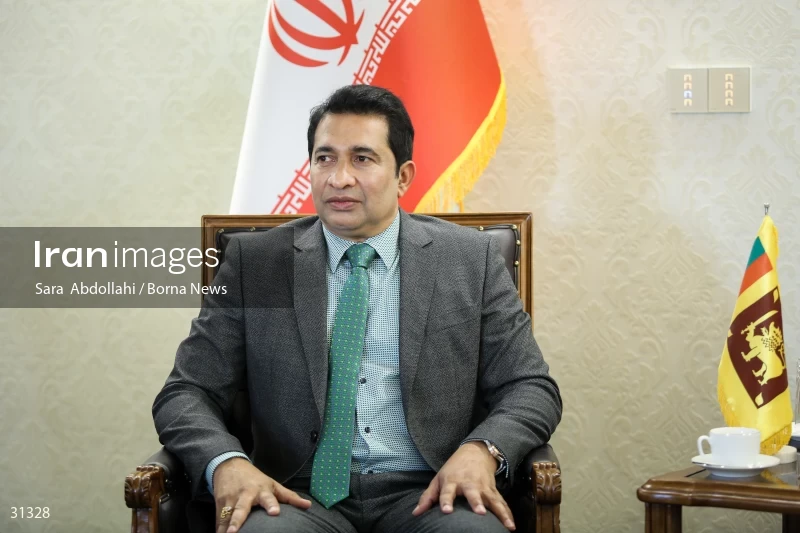 Meeting of the Ministers of Sports and Youth Affairs of Iran and Sri Lanka