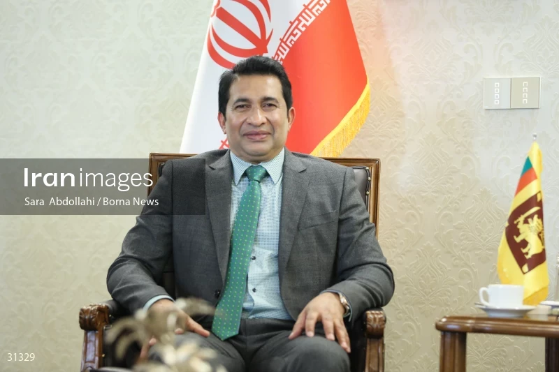 Meeting of the Ministers of Sports and Youth Affairs of Iran and Sri Lanka