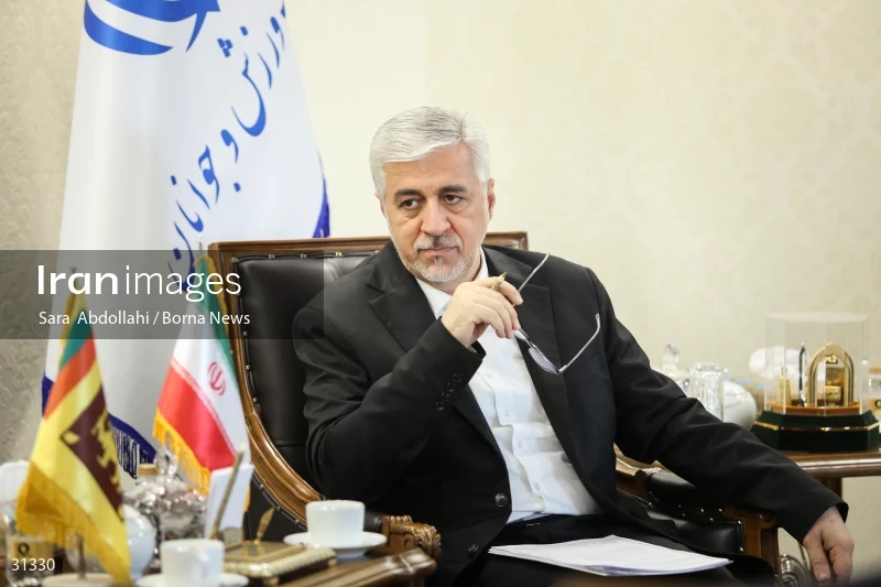 Meeting of the Ministers of Sports and Youth Affairs of Iran and Sri Lanka