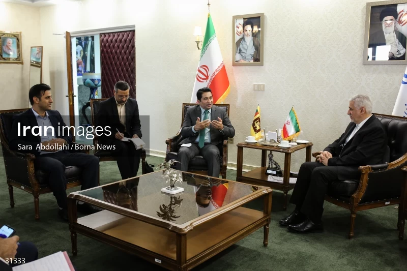 Meeting of the Ministers of Sports and Youth Affairs of Iran and Sri Lanka