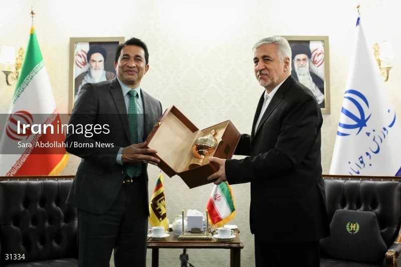 Meeting of the Ministers of Sports and Youth Affairs of Iran and Sri Lanka