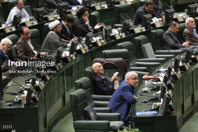 The meeting of Iranian Parliament to review the qualifications of the proposed Minister of Agriculture