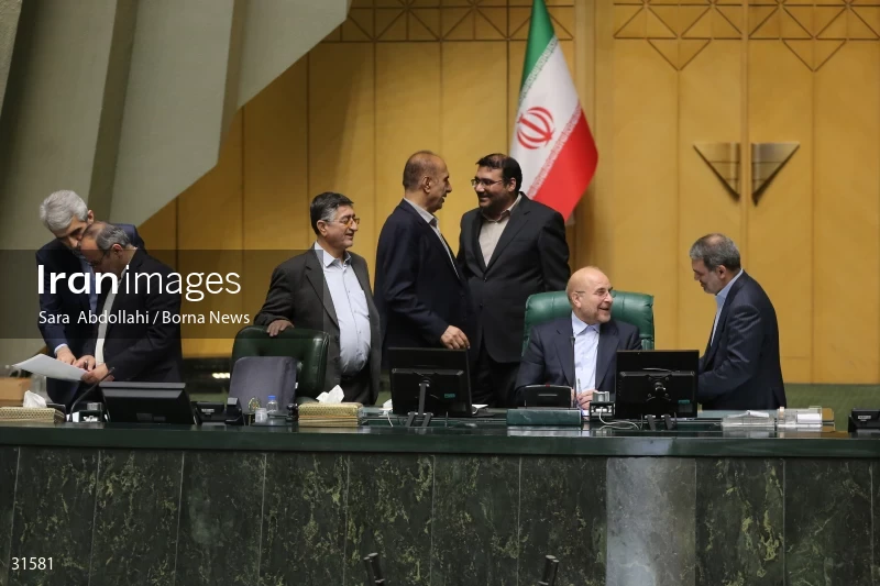 The meeting of Iranian Parliament to review the qualifications of the proposed Minister of Agriculture