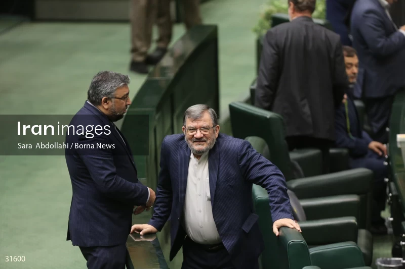 The meeting of Iranian Parliament to review the qualifications of the proposed Minister of Agriculture