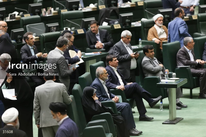 The meeting of Iranian Parliament to review the qualifications of the proposed Minister of Agriculture