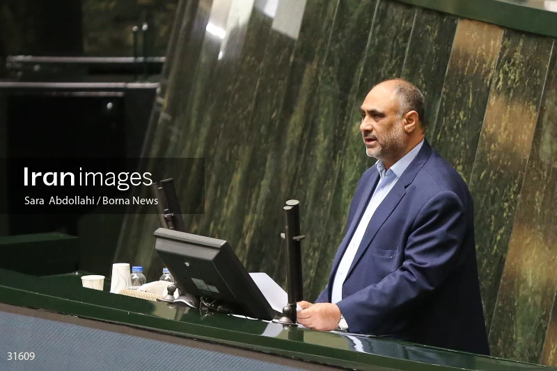 The meeting of Iranian Parliament to review the qualifications of the proposed Minister of Agriculture