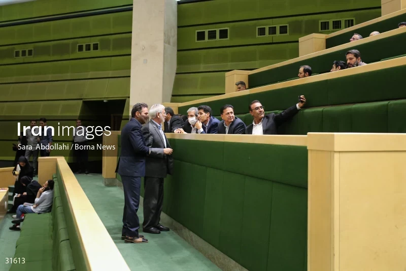 The meeting of Iranian Parliament to review the qualifications of the proposed Minister of Agriculture