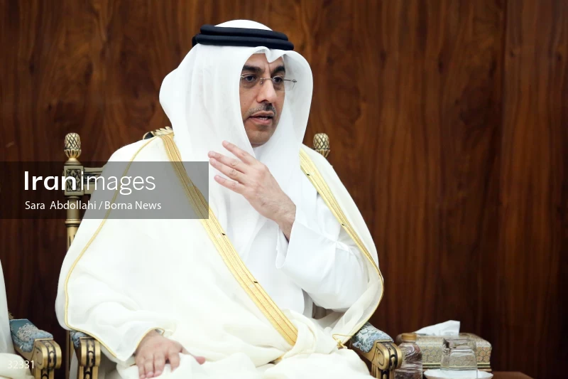 The meeting of the Minister of Labor of Qatar with the first vice president of Iran