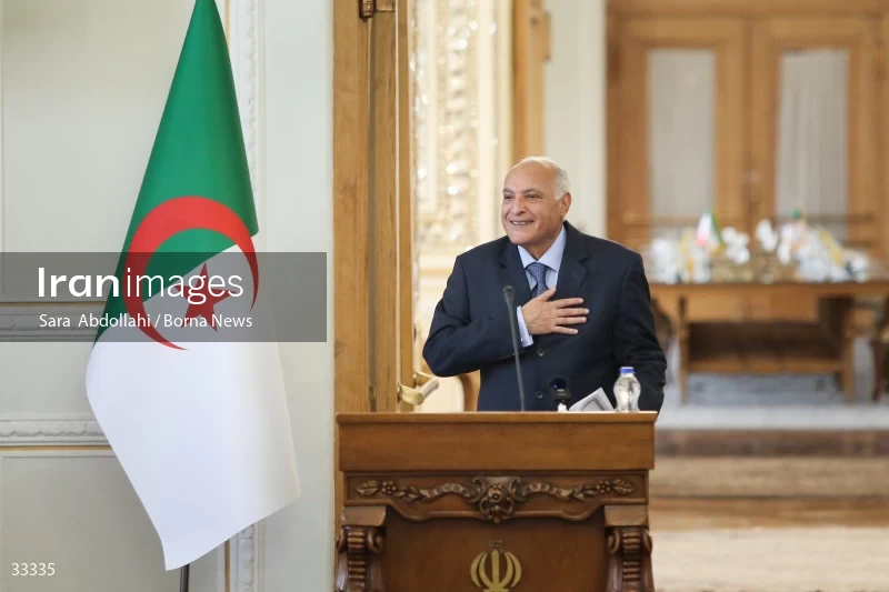 Meeting of foreign ministers of Iran and Algeria