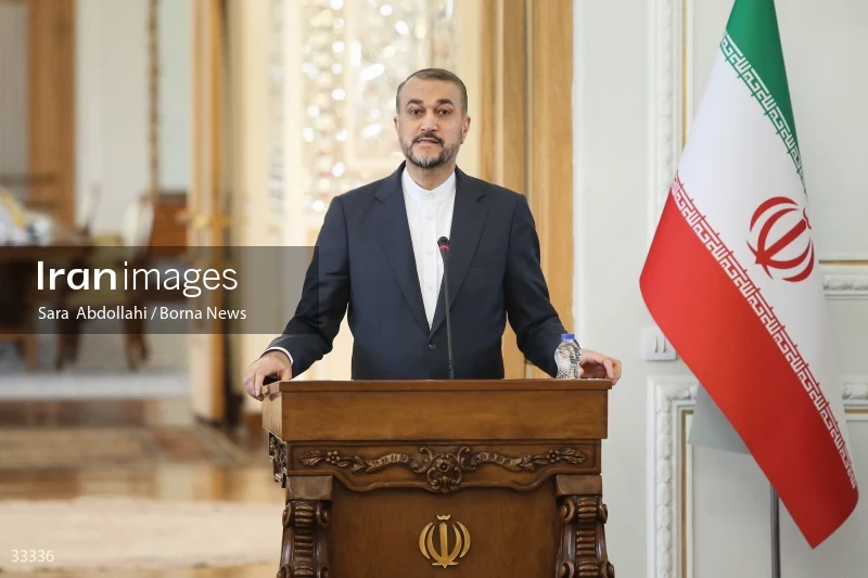 Meeting of foreign ministers of Iran and Algeria