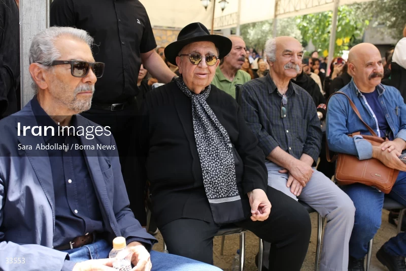 The funeral ceremony of Ahmadreza Ahmadi
