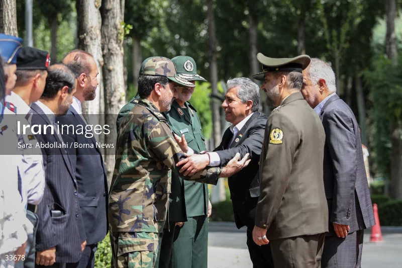Meeting between the Ministers of Defense of Bolivia and Iran