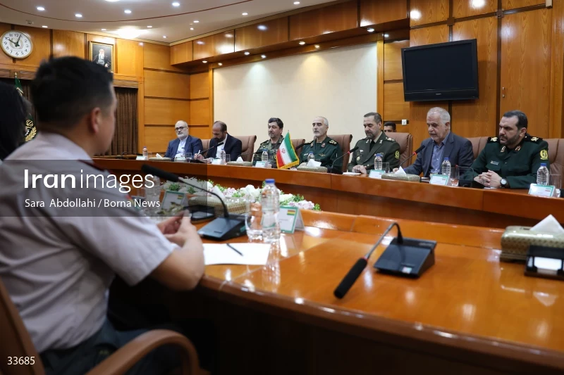 Meeting between the Ministers of Defense of Bolivia and Iran
