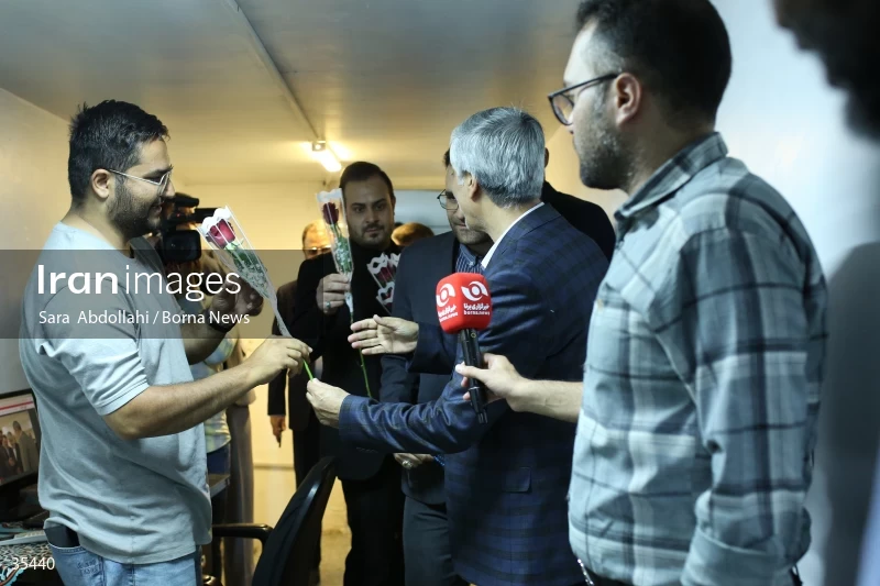 Visit of the Minister of Sports and Youth to the Borna News Agency