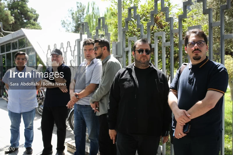 The funeral of Mohammad Esmaili