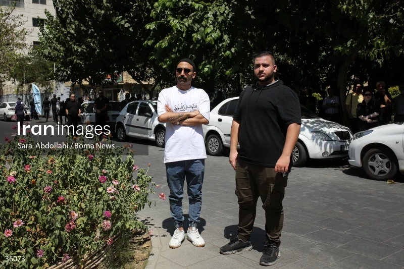 The funeral of Mohammad Esmaili