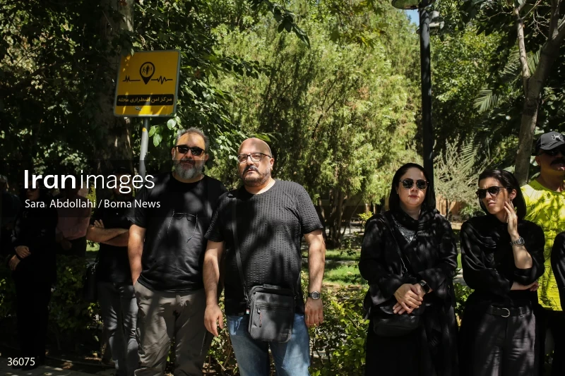 The funeral of Mohammad Esmaili