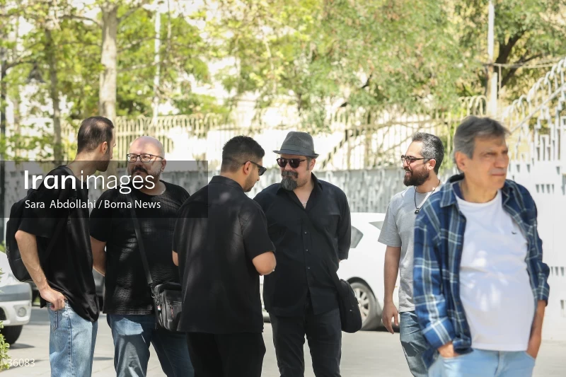 The funeral of Mohammad Esmaili