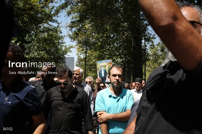 The funeral of Mohammad Esmaili