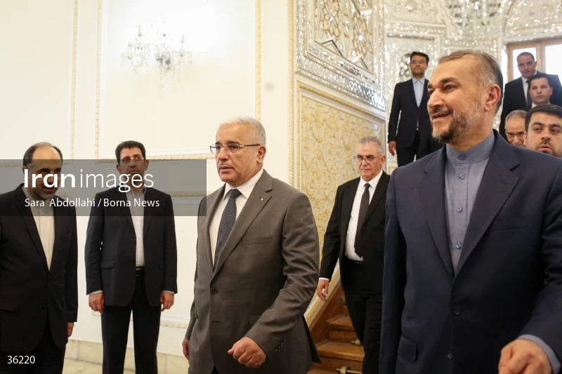 Iran's minister of foreign affairs meets President of Algeria's People's National Assembly