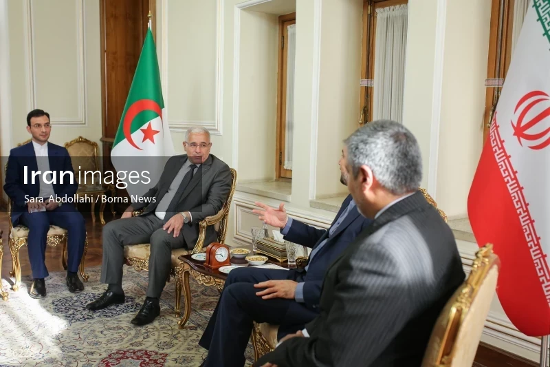 Iran's minister of foreign affairs meets President of Algeria's People's National Assembly
