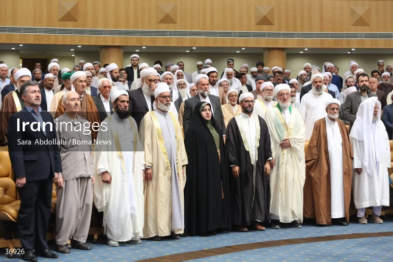 The meeting of scholars and elites of the Sunni community with the President