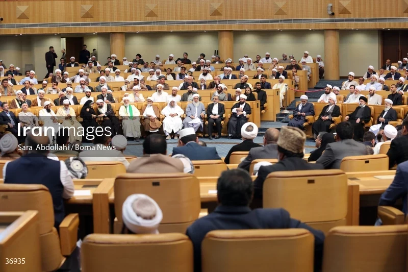 The meeting of scholars and elites of the Sunni community with the President