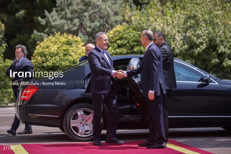 The meeting of the Foreign Ministers of Iran and Turkey
