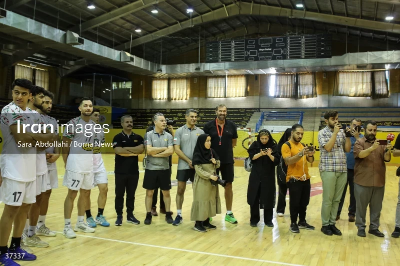 The visit of the Minister of Sports and Youth to the camp of the national handball team