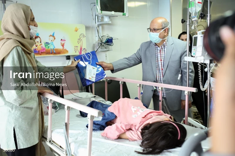 Commemorating Children's Day at Mofid Hospital