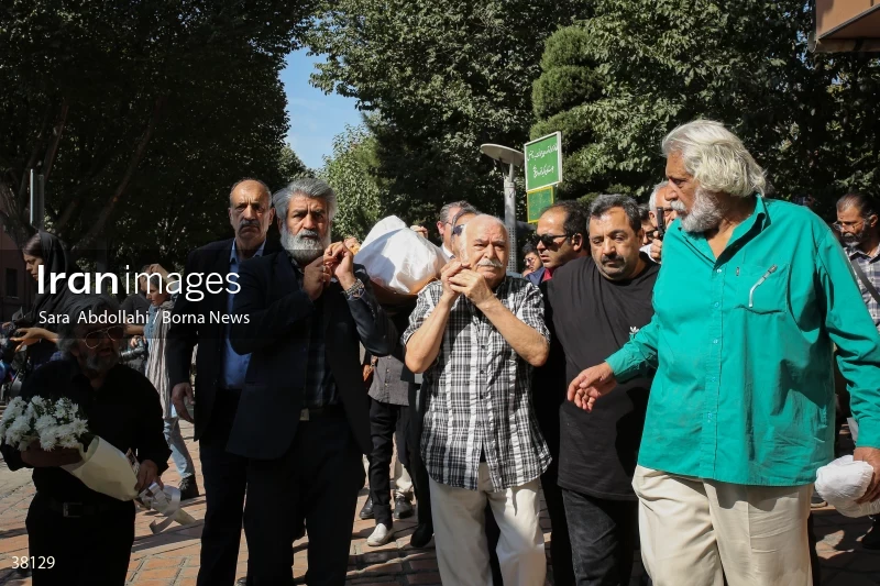 Ferdous Kaviani's Funeral