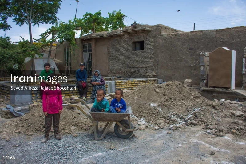 Children Play in Villages Struck Down by Earthquake