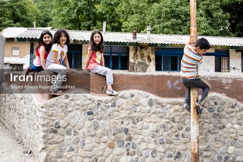 Children Play in Villages Struck Down by Earthquake